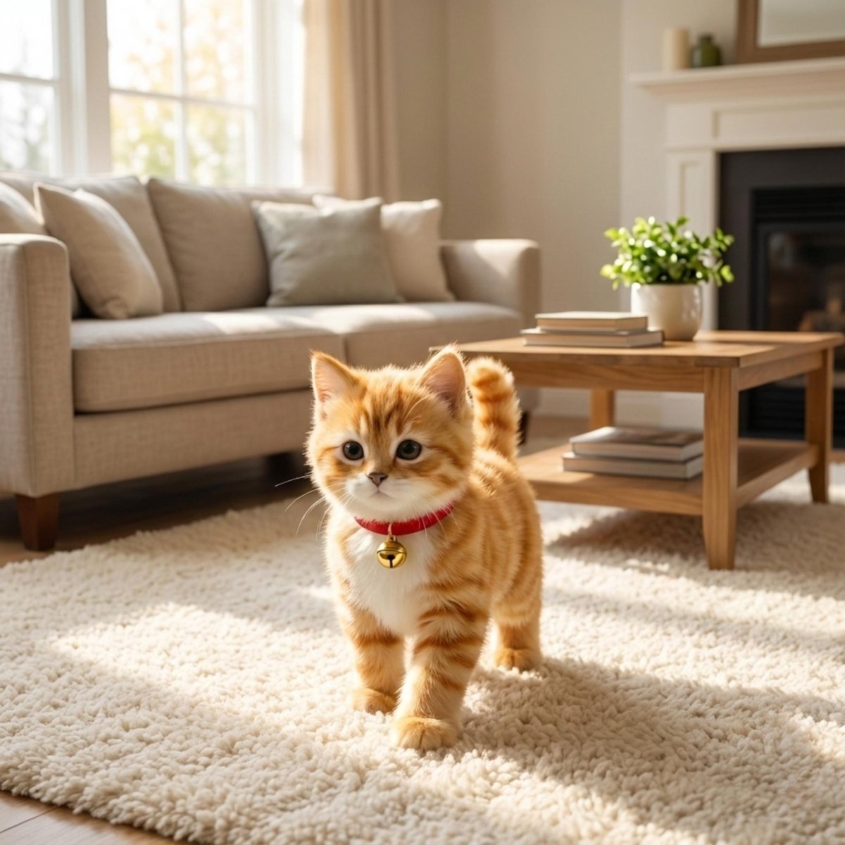 Jouet de Peluche Interactive Chat avec Mouvements Réalistes pour Enfants