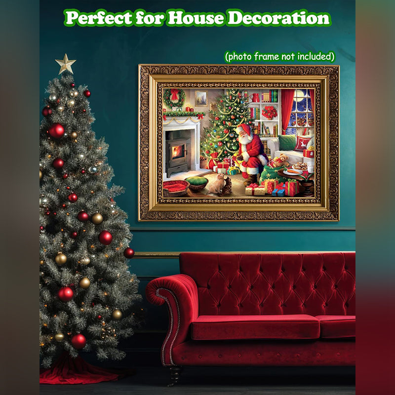 1000PCS Calendrier de l'Avent Puzzle de Noël - Cadeau de Noël