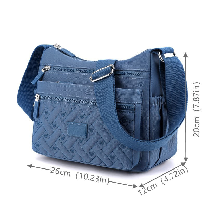 Élégante avec fonctionnalité avec le sac à bandoulière de luxe
