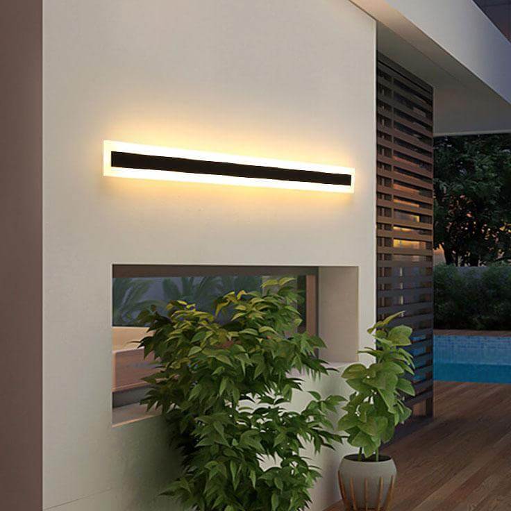 Applique Murale LED Extérieure - Design Élégant et Mince