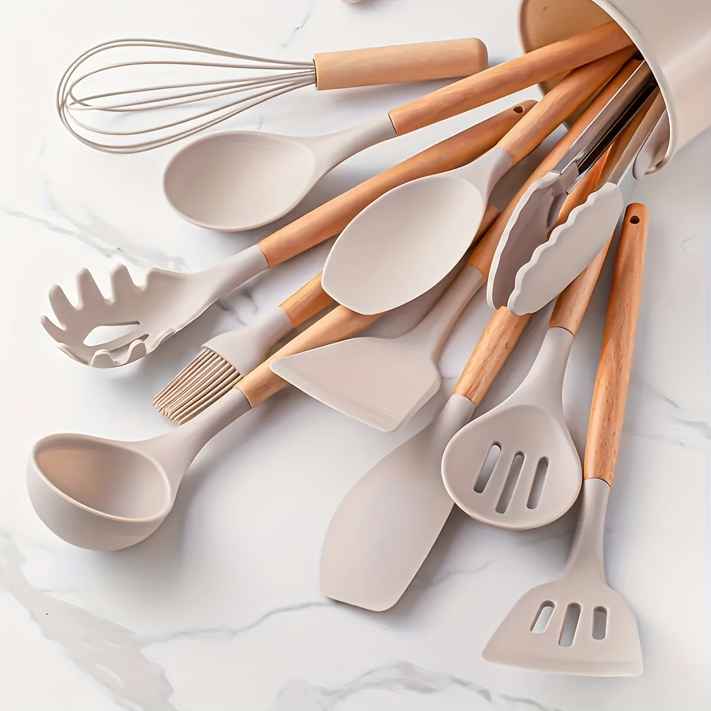 Skanto | Ensemble d'ustensiles de cuisine premium 12 pièces