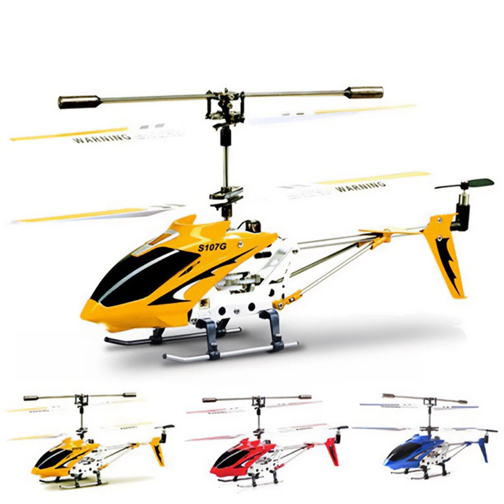 Hélicoptère Mini RC Hercules Incassable avec Gyro - Rouge
