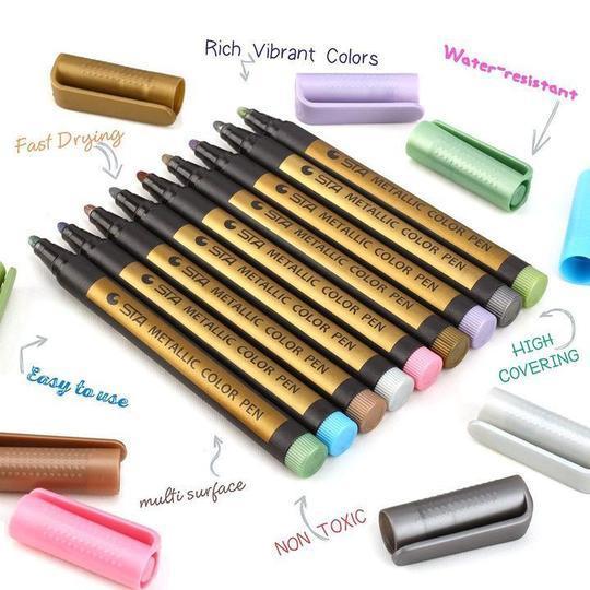 FarbMarker™ | Feutres de couleur imperméables pour toutes les surfaces