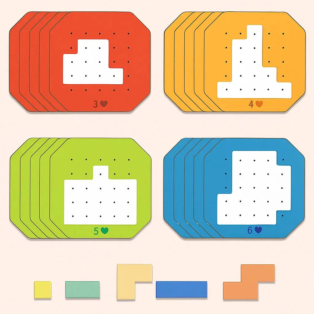 BrainBuild™ | Jeu de logique pour enfants et famille, 108 blocs + 20 défis