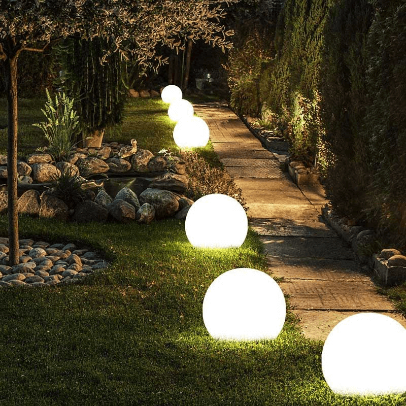Lampe de Jardin Sphérique Solaire