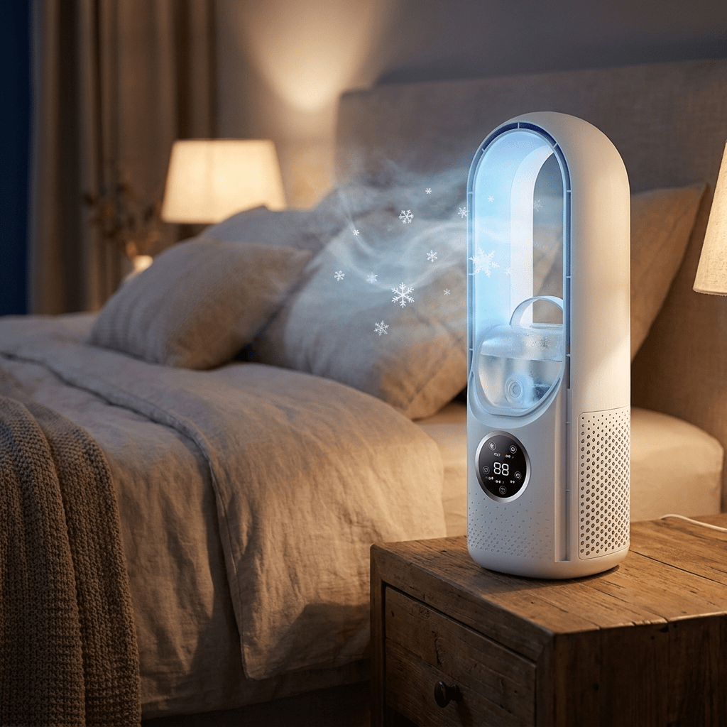 Ventilateur tour sans pale – ultra silencieux pour la chambre et le bureau