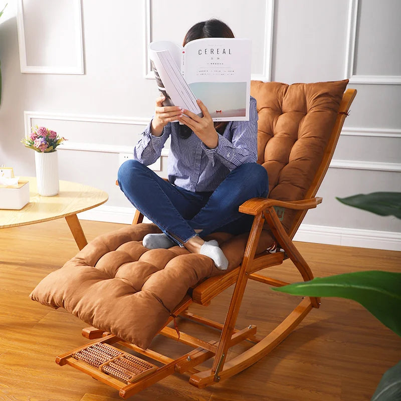 Coussin ergonomique pour fauteuil à bascule