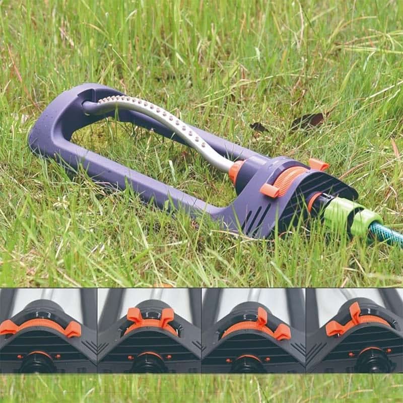 Arroseur oscillant avec jet réglable