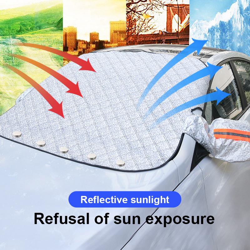 Couverture de neige magnétique pour voiture
