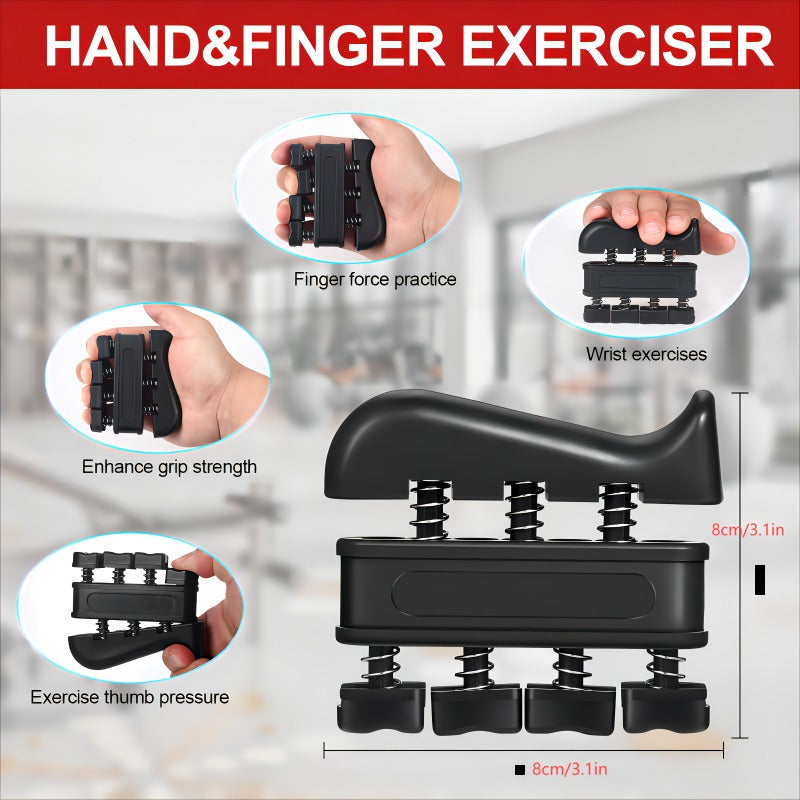 KIT GRIPMASTER – Entraîneur de force pour les mains et les avant-bras en 5 pièces