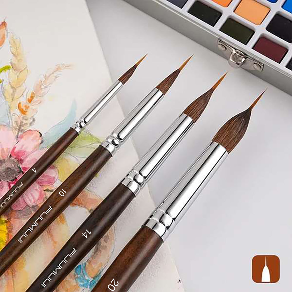 50% DE RÉDUCTION | CréaLine™ | Pinceaux d'art premium