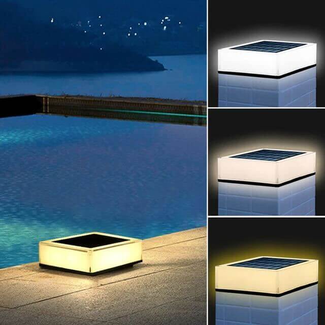 Lampe Solaire LED Moderne pour Extérieur - Durable