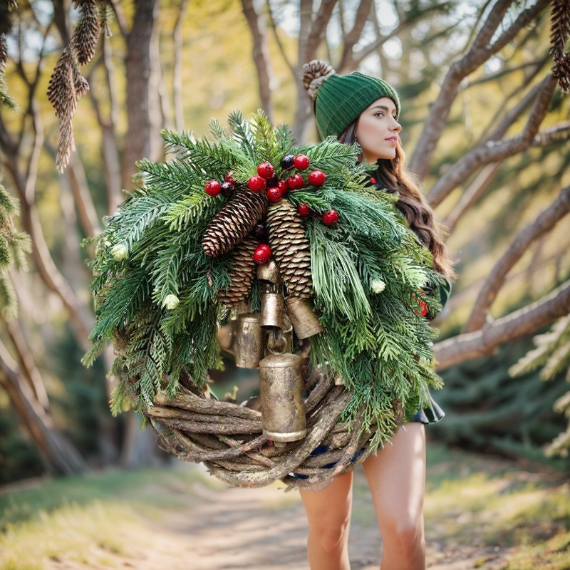 FrohKranz™ Magie de Porte Festive