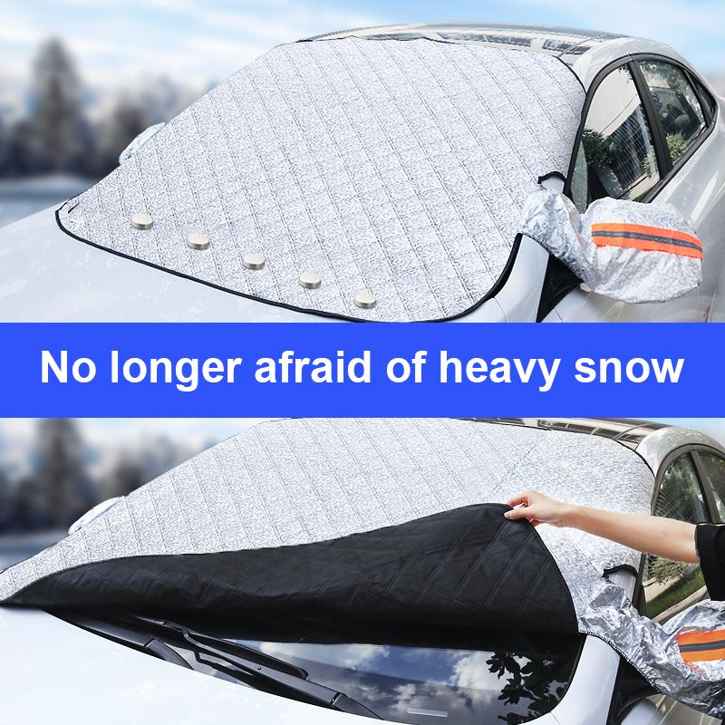 Couverture de neige magnétique pour voiture