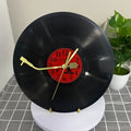 TIMETUNES - Horloge Murale en Vinyle Rétro Silencieuse Décorative
