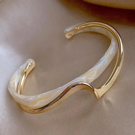 Bracelet en Or Vintage Fait Main