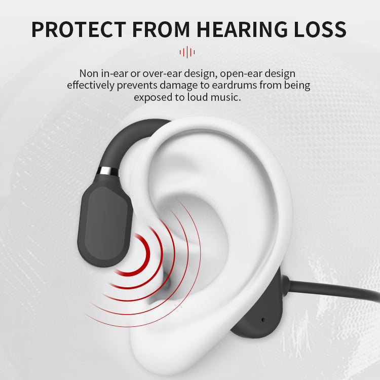 Skanto | Nouveaux écouteurs stéréo Bluetooth à transmission osseuse étanches