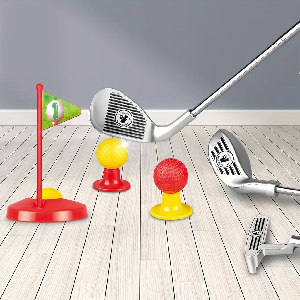 Set de Golf pour Enfants - Clubs Ajustables et Cibles pour un Amusement Infini