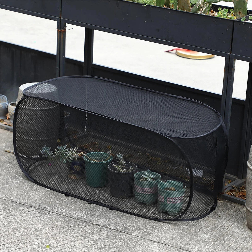 Filet de Protection des Plantes Pliable Pop-Up pour Jardins