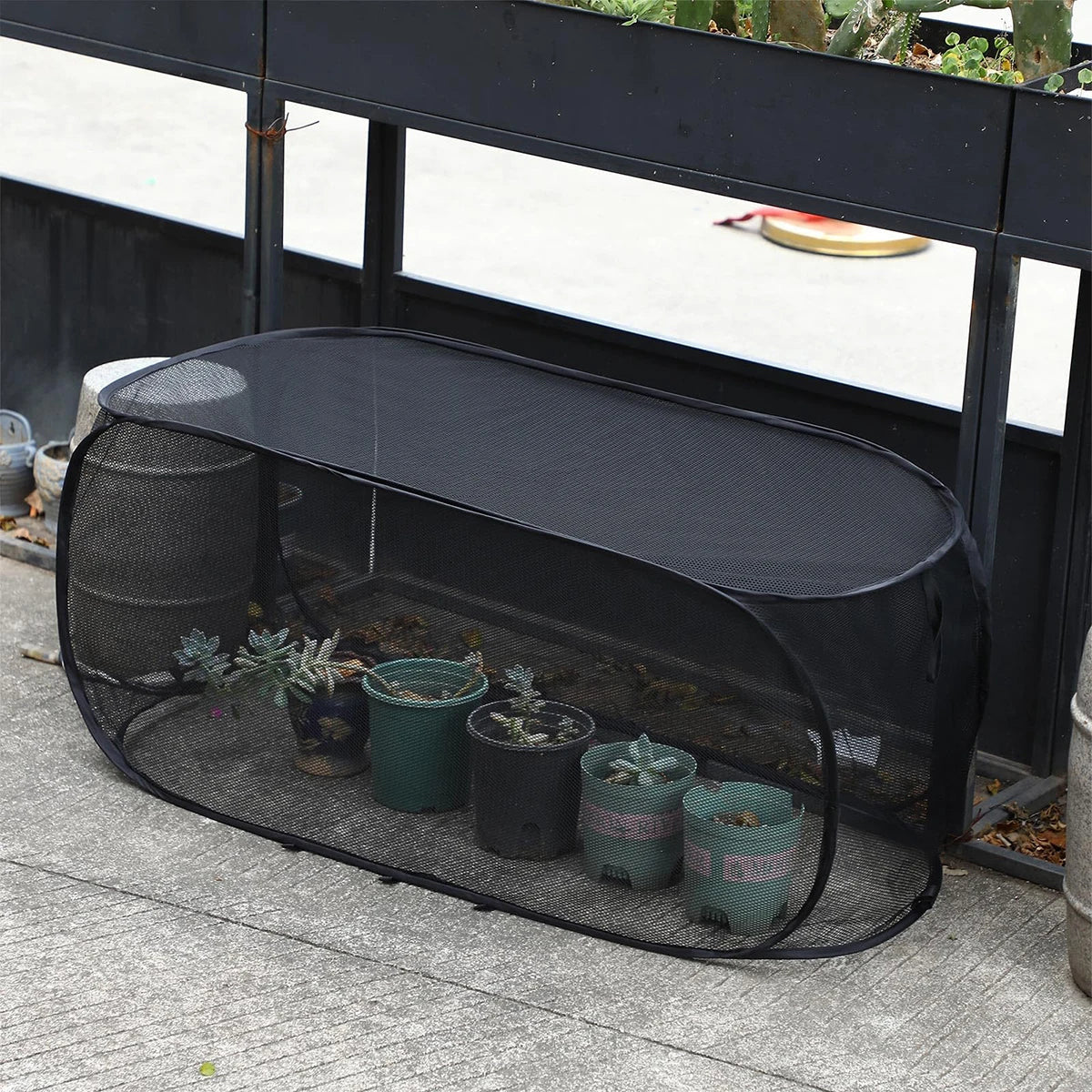Filet de Protection des Plantes Pliable Pop-Up pour Jardins
