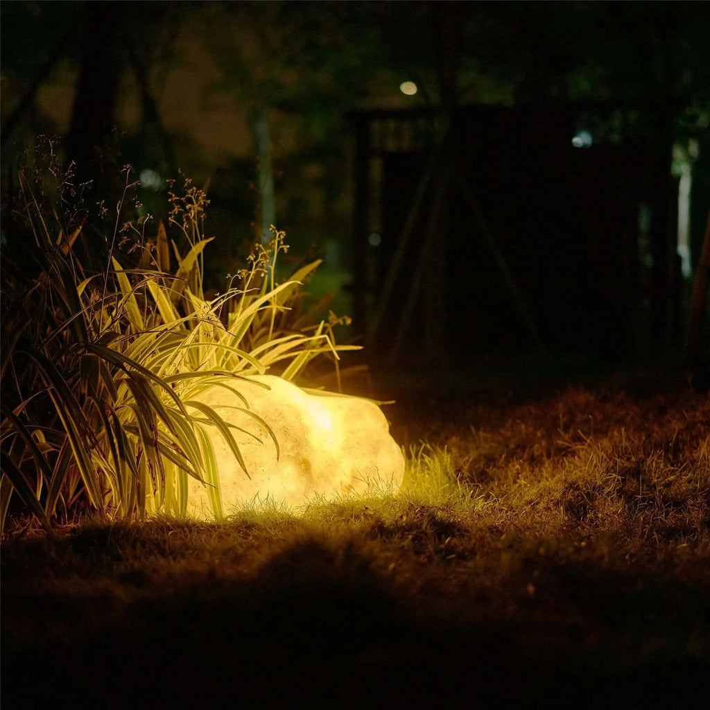 Lampe de Jardin Extérieur - Design en Pierre