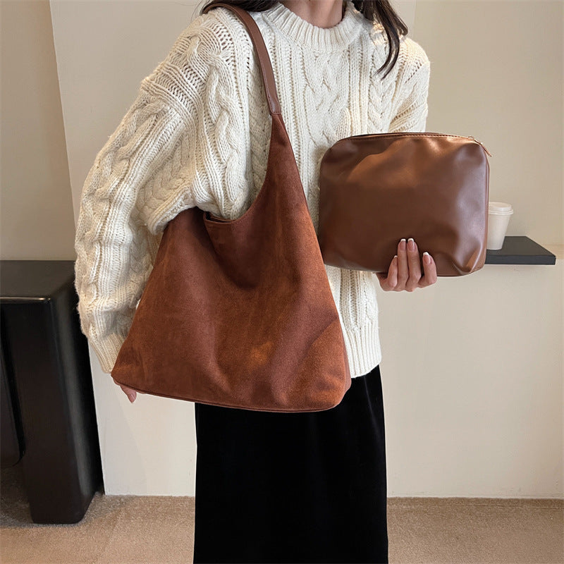 Feya | Sac bandoulière en daim doux