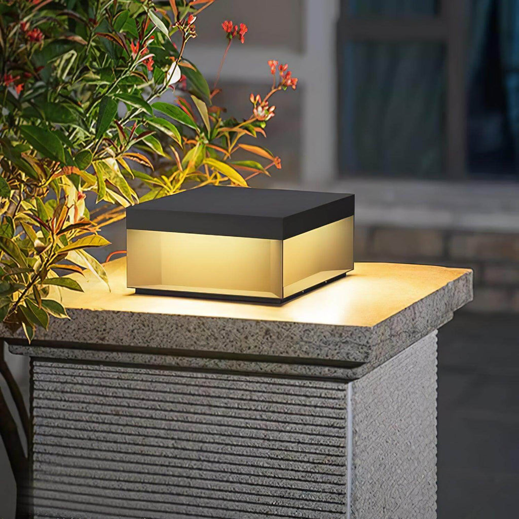 Lumière de Poste Solaire d'Extérieur - Étanche IP65