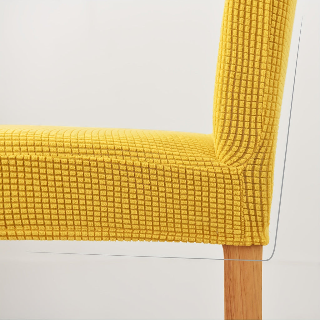 VELVORA FIT – Housses Élastiques Élégantes pour un Renouvellement Instantané des Chaises