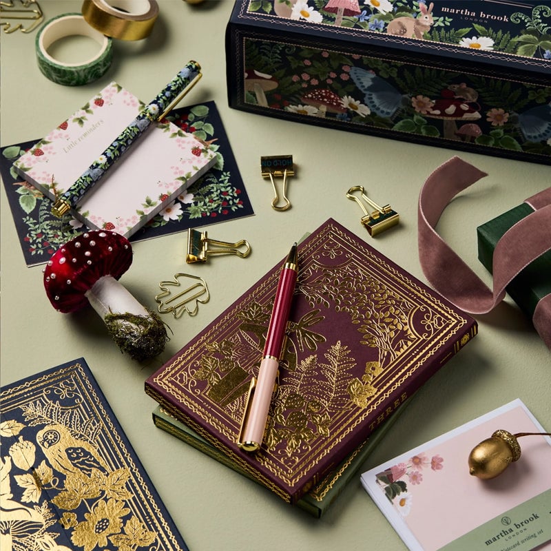 JollyJournals - Calendrier de l'Avent avec fournitures d'écriture 24 surprises