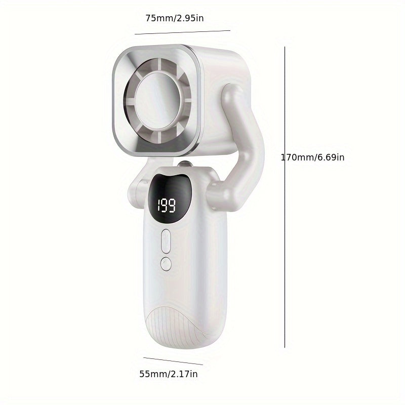 BREEZEVEX – Ventilateur Portable avec Batterie Durable pour Voyage et Travail