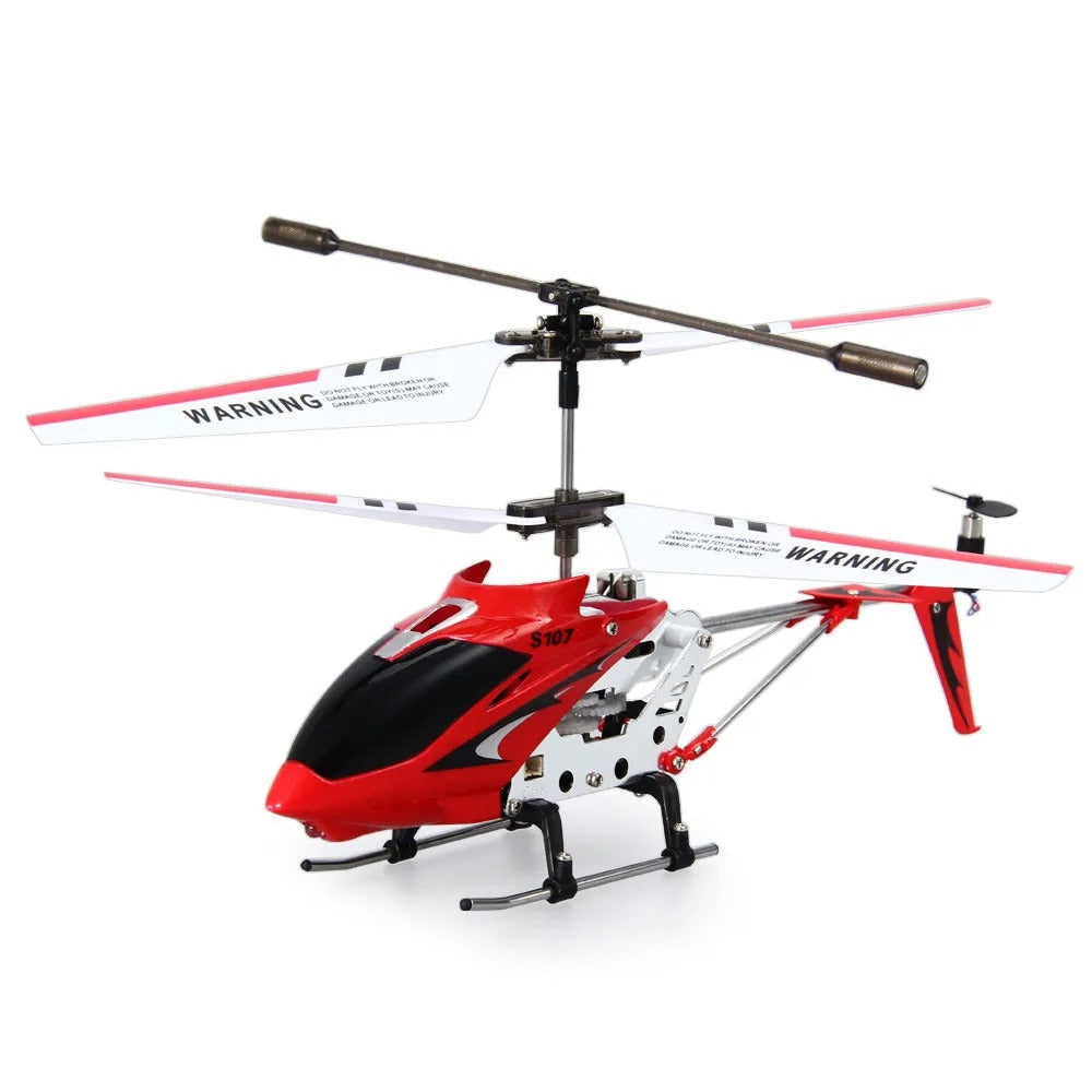 Hélicoptère Mini RC Hercules Incassable avec Gyro - Rouge