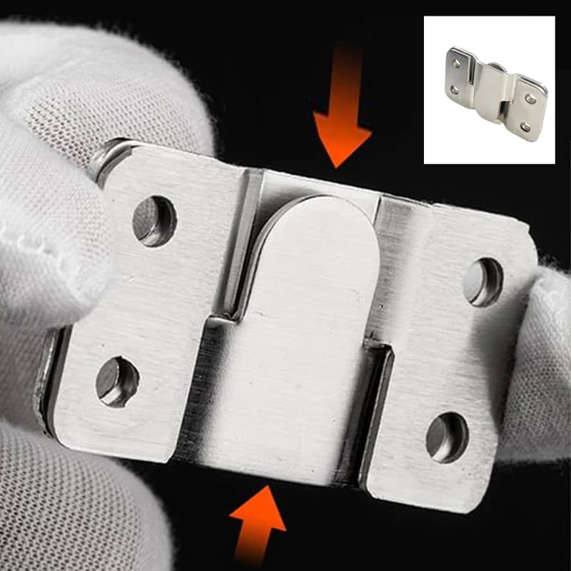 5+5 GRATUIT | WallHold - Boucle de suspension pratique en acier inoxydable [Dernier jour de remise]