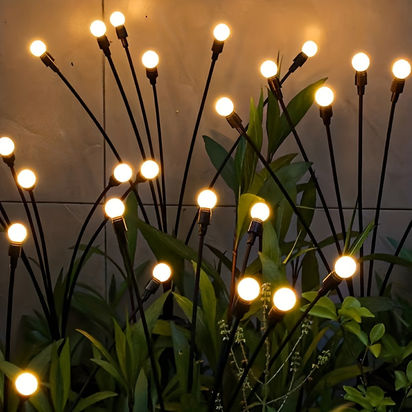 NIGHTFLARE - Lampes solaires LED Firefly de 6/8/10, décoration de festival et de jardin