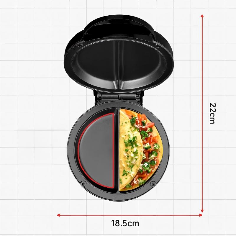 DualCook™ – Appareil de petit-déjeuner à double face pour des matins sans effort, rapides et sans stress [50 % de réduction]