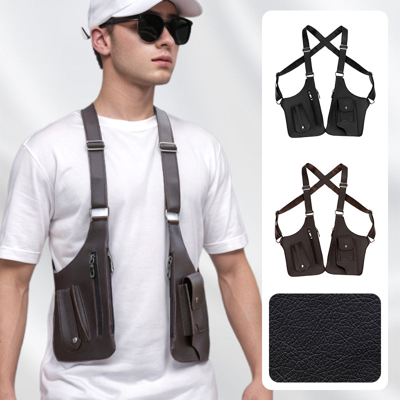 Sac bandoulière pour hommes avec protection contre le vol