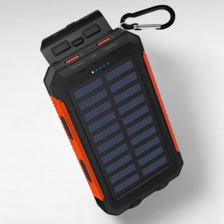 Batterie Solaire de 10 000mAh – Alimentation de Secours, Qu'il Pleuve ou Qu'il Fasse Beau