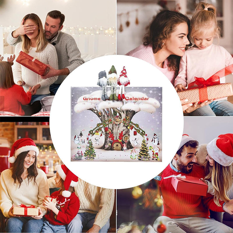 Calendrier de l'Avent des Gnomes de Noël 2024