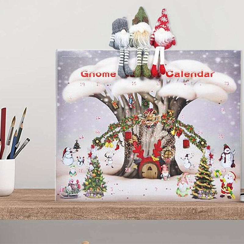 Calendrier de l'Avent des Gnomes de Noël 2024