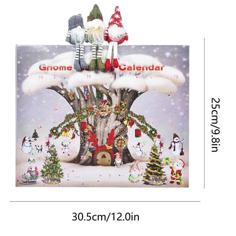 Calendrier de l'Avent des Gnomes de Noël 2024