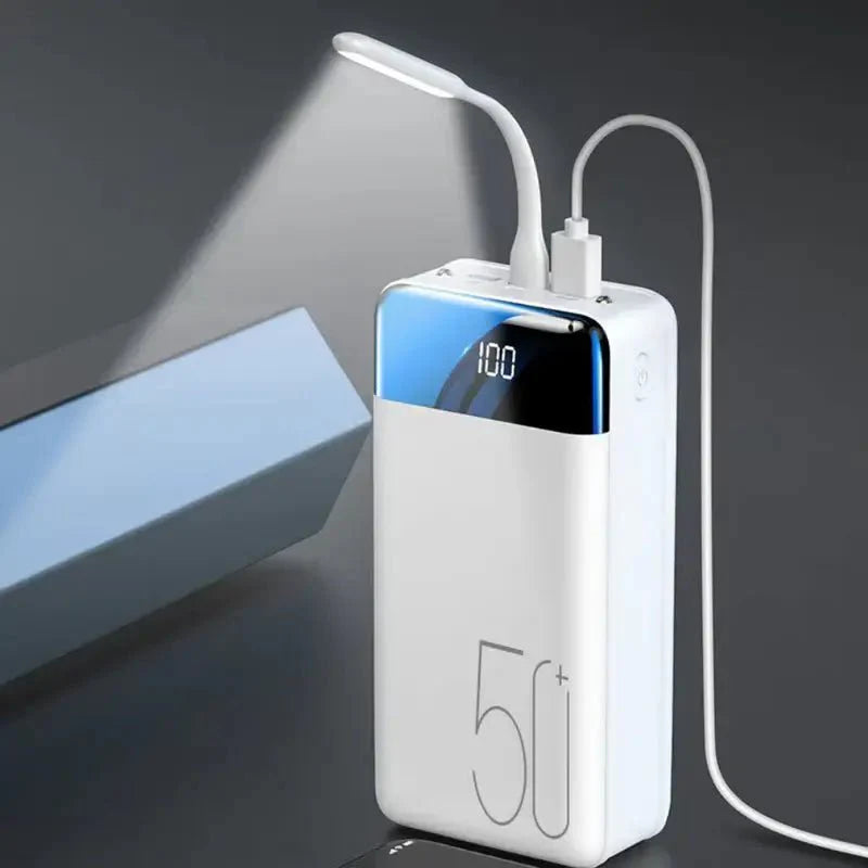 Batterie Externe Mobile Ultra Capacité 50K mAh