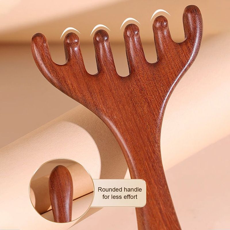 1+1 Gratuit | Peigne de massage Meridian avec six griffes