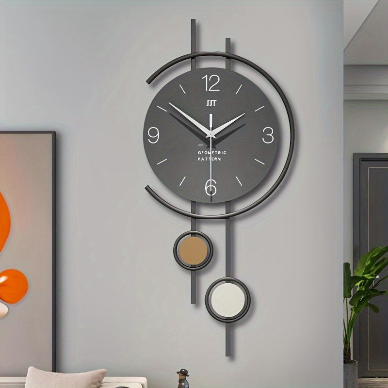 NORDTICK – Horloge Murale Scandinave Silencieuse