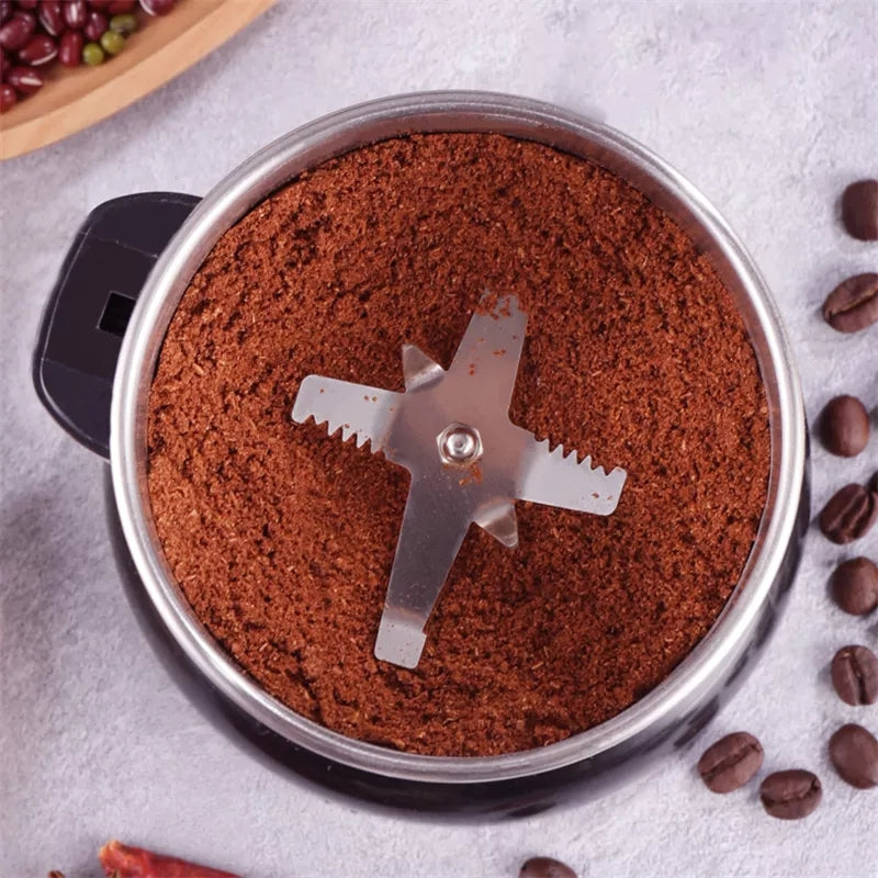 Moulin à café électrique en acier inoxydable 400W