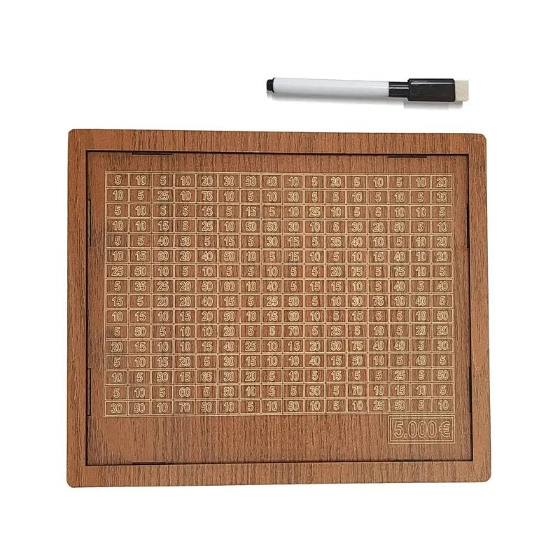 50% de réduction | WealthBox™ | Tirelire en bois [Dernier jour de réduction]
