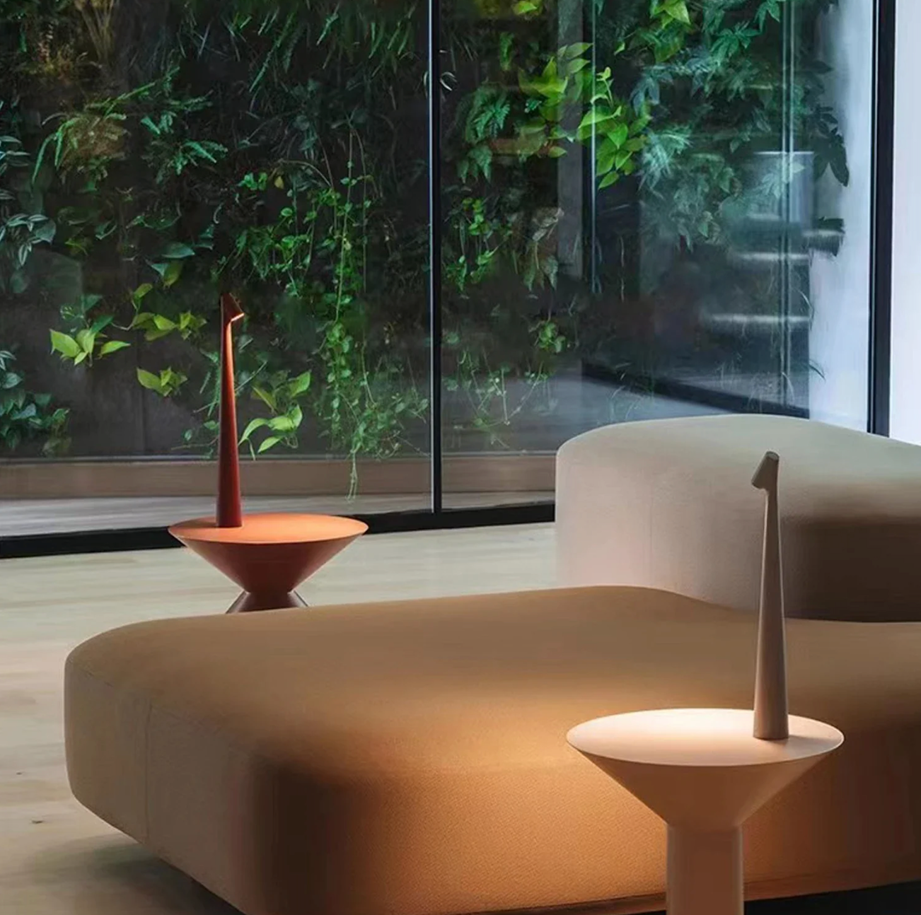 Lampe de Table LED Sans Fil avec Fonction de Dimmage Tactile