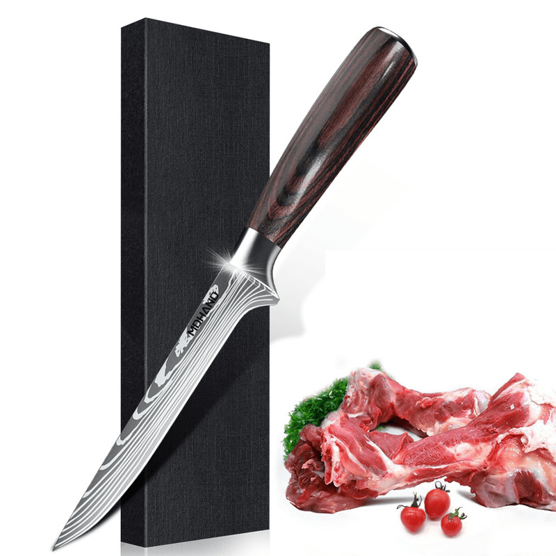 Ensemble de couteaux de chef, qualité professionnelle et design élégant