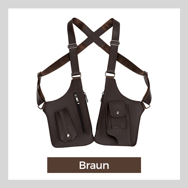 Sac bandoulière pour hommes avec protection contre le vol