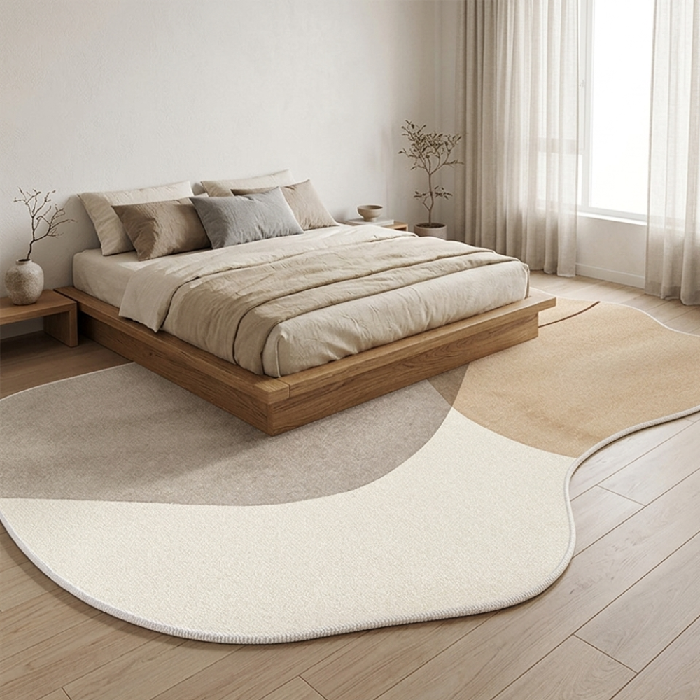 Tapis Novara | Tapis non glissant inspiré du Japon, moelleux pour le salon ou la chambre