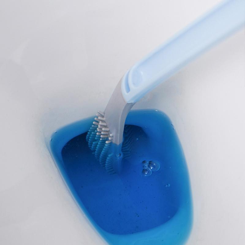 Brosse de toilettes avec support