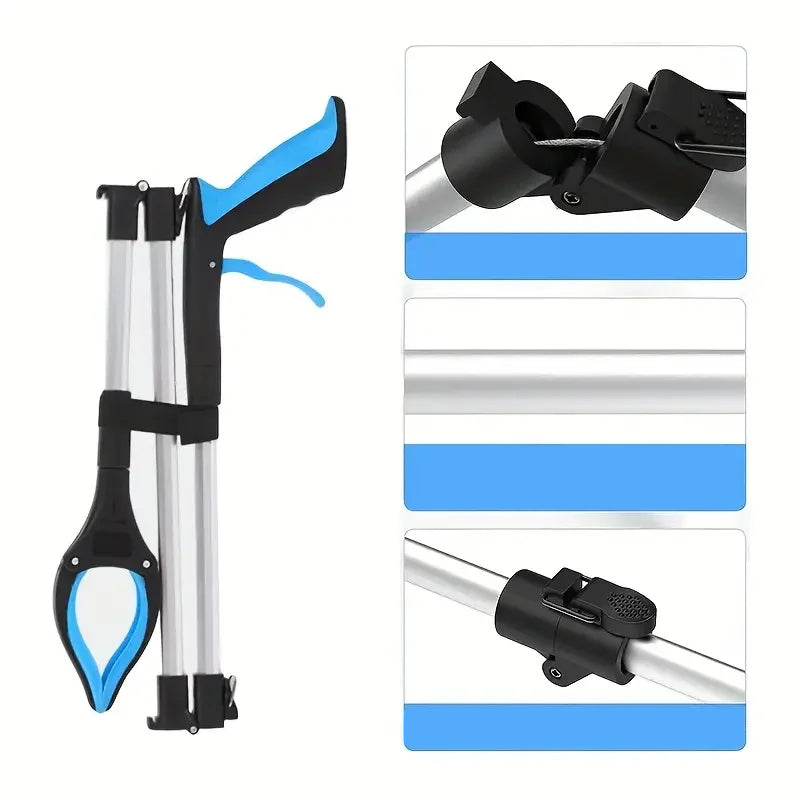 Grappin pliable avec clip rotatif à 360°